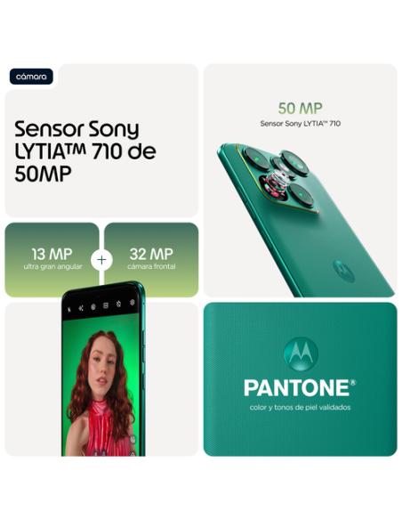 Motorola edge 70 fusion 17,2 cm (6.78") SIM doble Android 16.0 5G USB Tipo C 8 GB 256 GB 5200 mAh Verde