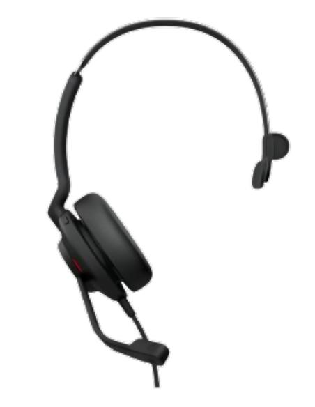 Jabra Evolve2 30 SE USB C/A UC Mono Auriculares Alámbrico De mano Oficina/Centro de llamadas USB Type-C / USB Type-A Negro