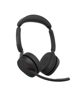 Jabra Evolve3 65 Auriculares Inalámbrico Diadema Oficina/Centro de llamadas USB Tipo C Bluetooth Negro