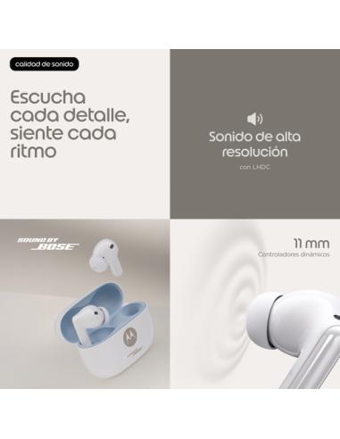 Motorola moto buds 2 plus Auriculares Inalámbrico Dentro de oído Llamadas/Música Bluetooth Blanco