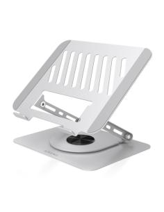 AISENS Soporte de Sobremesa XL Giratorio Ajustable para Portatil / Tablet 10"-17", Plata