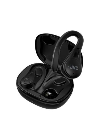 JVC HA-EC25T Auriculares True Wireless Stereo (TWS) gancho de oreja, Dentro de oído Llamadas/Música Bluetooth Negro