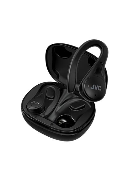 JVC HA-EC25T Auriculares True Wireless Stereo (TWS) gancho de oreja, Dentro de oído Llamadas/Música Bluetooth Negro