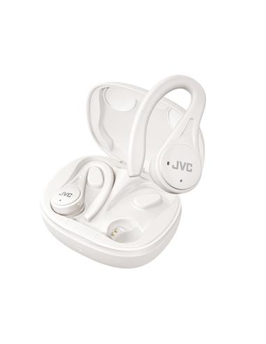 JVC HA-EC25T Auriculares True Wireless Stereo (TWS) gancho de oreja, Dentro de oído Llamadas/Música Bluetooth Blanco