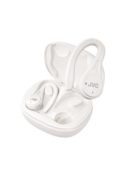 JVC HA-EC25T Auriculares True Wireless Stereo (TWS) gancho de oreja, Dentro de oído Llamadas/Música Bluetooth Blanco