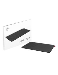 MSI AGILITY GD23 alfombrilla para ratón Alfombrilla de ratón para juegos Negro