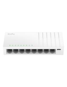 Cudy 8-Port Gigabit Switch with USB-C Power Input, GS108U 2.0 No administrado Gigabit Ethernet (10/100/1000) Blanco