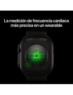 Apple Watch Ultra 4 (GPS + Cellular) - Caja de titanio natural de 49 mm - Correa Loop Trail color arena - Talla M/L