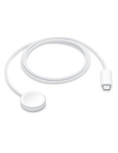 Apple MT0H3ZM/A cargador de dispositivo móvil Reloj inteligente Blanco USB Cargador inalámbrico Carga rápida Interior
