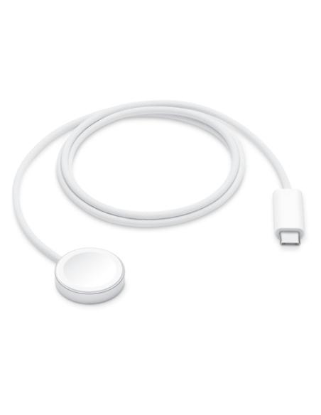 Apple MT0H3ZM/A cargador de dispositivo móvil Reloj inteligente Blanco USB Cargador inalámbrico Carga rápida Interior