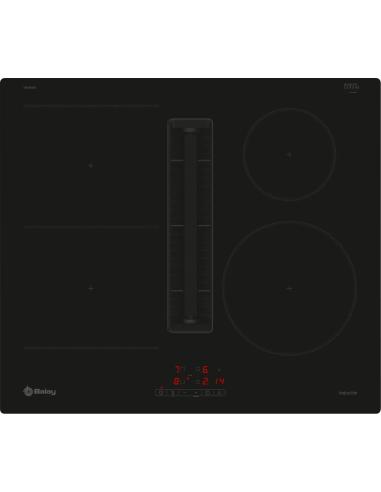 Balay 3EBC963ER hobs Negro Integrado 80 cm Cerámico 4 zona(s) Campana integrada