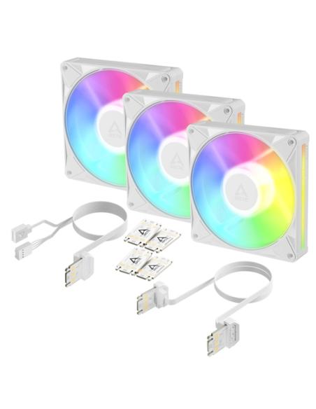 ARCTIC BioniX P14 A-RGB Carcasa del ordenador Ventilador 14 cm Blanco 3 pieza(s)