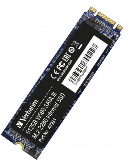 Disco ssd Verbatim Vi560 S3 M.2 SSD 512 GB 49363