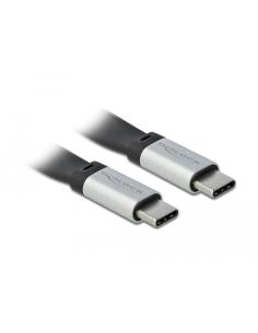 DeLOCK 85926 cable USB USB 3.2 Gen 2 (3.1 Gen 2) 0,22 m USB C 10 Gbit/s Negro, Plata