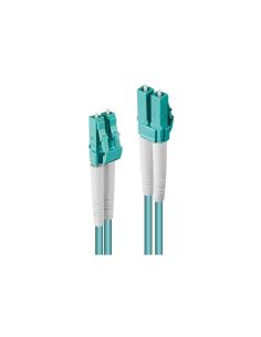 Lindy 46372 cable de fibra optica 3 m LC OM3 Turquesa