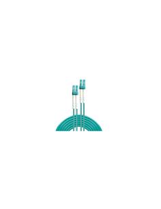 Lindy 46372 cable de fibra optica 3 m LC OM3 Turquesa 2