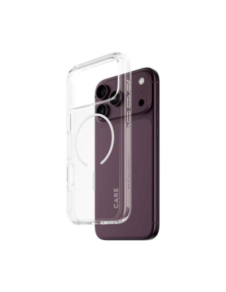 PanzerGlass CARE™ by ® Urban Explorer Case Transparent w. White Magsafe iPhone 18 Pro Max | 17 Pro Max funda para teléfono móvil