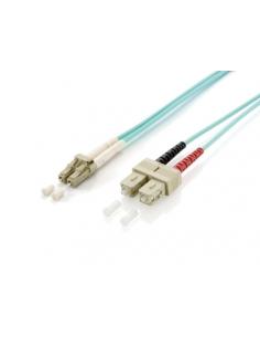 Equip 255317 Cable de fibra óptica e InfiniBand 15 m 2x LC 2x SC Turquesa