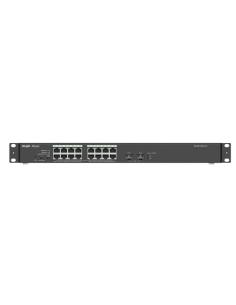 Ruijie Networks RG-ES118GS-P-L switch No administrado L2 Gigabit Ethernet (10/100/1000) Energía sobre Ethernet (PoE) Negro