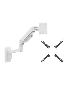 Equip 650140 soporte para monitor 124,5 cm (49") Pared Blanco