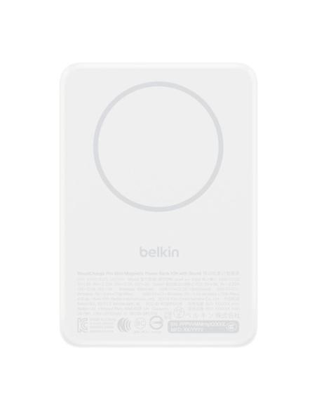 Belkin BPD016hqWH 5000 mAh Cargador inalámbrico Blanco