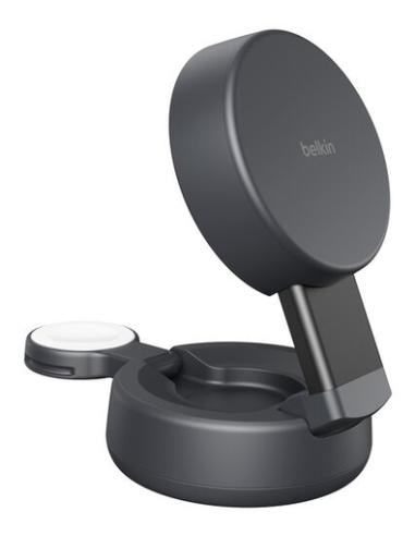 Belkin UltraCharge Pro Smartphone, Reloj inteligente Negro Corriente alterna Cargador inalámbrico Carga rápida Interior