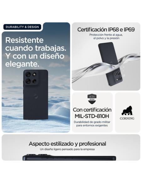 Motorola moto g56 5G 17,1 cm (6.72") Ranura híbrida Dual SIM Android 15 USB Tipo C 8 GB 256 GB 5200 mAh Negro
