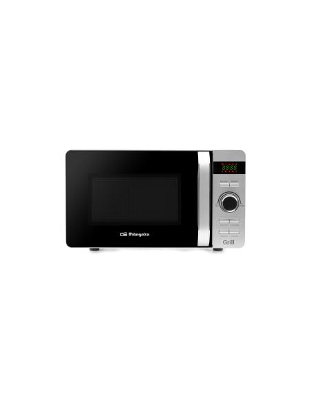 Orbegozo MIG 2052 Negro, Plata Microondas con grill Encimera 20 L 700 W