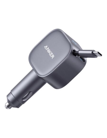 Anker A2738HA2 cargador de dispositivo móvil Universal Metálico Encendedor de cigarrillos Carga rápida Auto