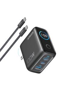 Anker B121B Universal Negro Corriente alterna Carga rápida Interior