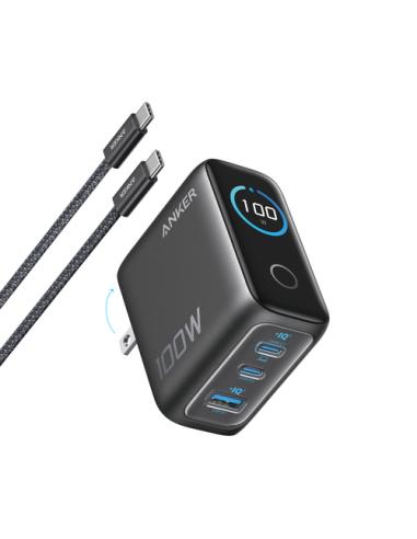 Anker B121B Universal Negro Corriente alterna Carga rápida Interior