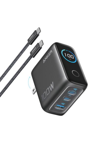 Anker B121B Universal Negro Corriente alterna Carga rápida Interior