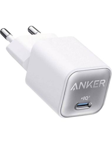 Anker A2337G21 cargador de dispositivo móvil Universal Blanco Corriente alterna Carga rápida Interior