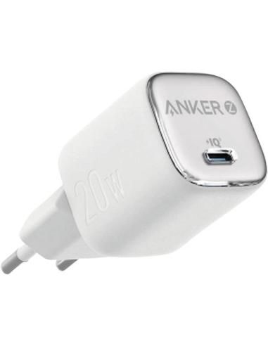 Anker A2699G21 cargador de dispositivo móvil Universal Plata, Blanco Corriente alterna Carga rápida Interior