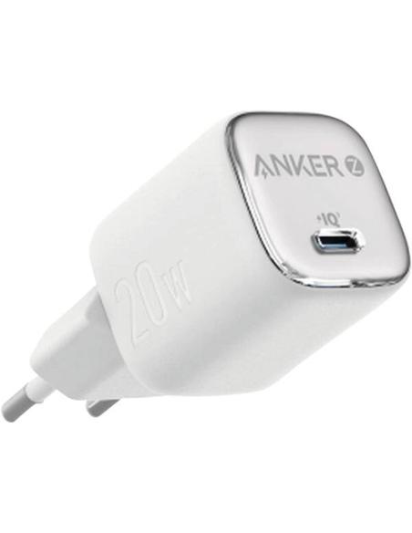Anker A2699G21 cargador de dispositivo móvil Universal Plata, Blanco Corriente alterna Carga rápida Interior