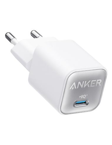 Anker 511 Universal Blanco Corriente alterna Carga rápida Interior