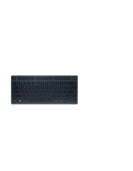 CHERRY KW 7100 MINI BT teclado Universal Bluetooth QWERTY Internacional de EE.UU. Azul