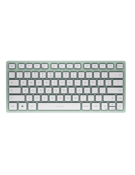 CHERRY KW 7100 MINI BT teclado Universal Bluetooth QWERTY Internacional de EE.UU. Color menta