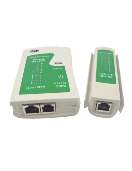TESTER COMPROBADOR CABLES RJ45/RJ11 CROMAD CR0122