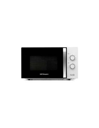 Orbegozo MIG 3022 microondas Negro, Blanco Microondas con grill Encimera 30 L 950 W