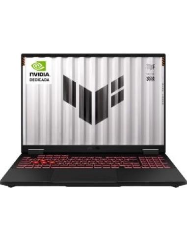portatil tuf gaming amd ryzen 7 260 memoria ram 16gb ddr5 512gb ssd pcie nvme 16' wuxga 144hz grafica 8gb geforce rtx 5050 wifi 