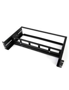 StarTech.com Juego Kit de Carriles DIN 2U para Rack Estándar de 19 Pulgadas - Carril DIN Ajustable Montable en Rack Armario Bast