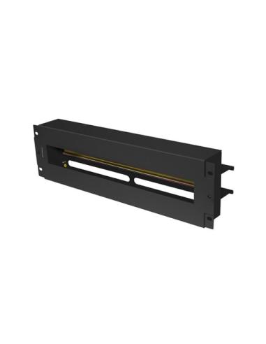 Lanberg AK-VDP103-B accesorio de bastidor Panel de gestión de cables