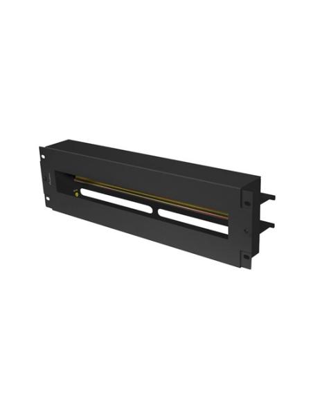 Lanberg AK-VDP103-B accesorio de bastidor Panel de gestión de cables