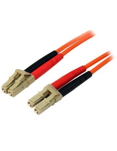 StarTech.com Cable Patch de Fibra Duplex Multimodo 50/125 3m LC - LC
