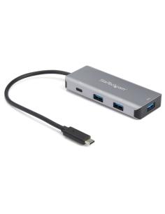 StarTech.com Hub Ladrón USB C con 3 Puertos USB A y 1 Puerto USB C - Concentrador USB Tipo C 3.2 Gen 2 - Alimentado por el Bus U