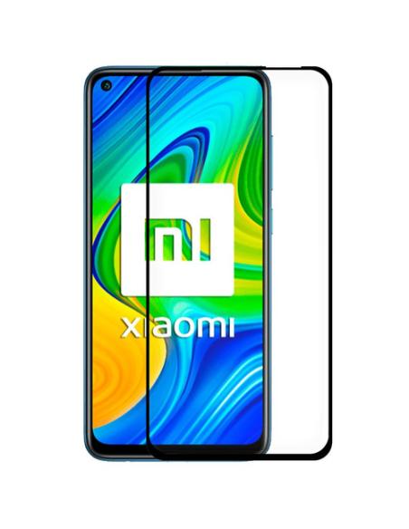 PINBOX Xiaomi Redmi Note 9 Protector de Pantalla Completa Vidrio Templado