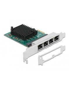 DeLOCK Tarjeta PCI Express x1 a 4 x Gigabit LAN