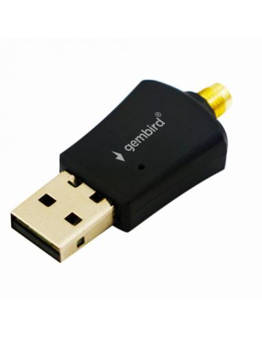 Gembird WNP-UA300P-02 adaptador y tarjeta de red WLAN 300 Mbit/s