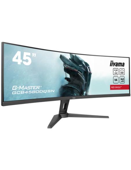 iiyama G-MASTER RED EAGLE CURVED pantalla para PC 113 cm (44.5") 5120 x 1440 Pixeles Dual QHD LED Negro